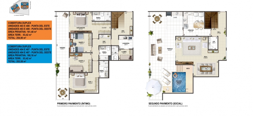 Cob. Duplex 403, 404, 407, 408