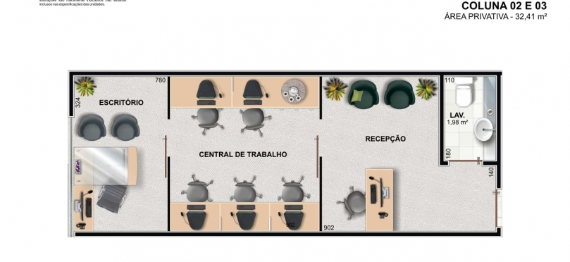 Sugestão para Coluna 02 e 03